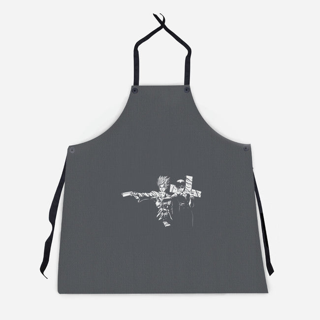 Trigun Fiction-unisex kitchen apron-Coinbox Tees
