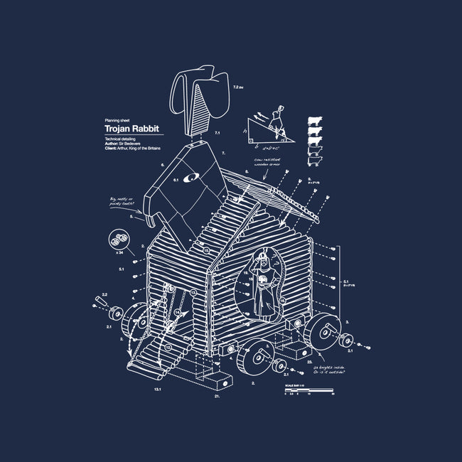 Trojan Rabbit-none matte poster-vomaria