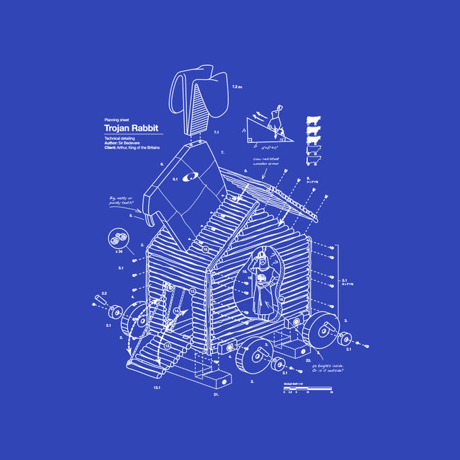 Trojan Rabbit-none matte poster-vomaria