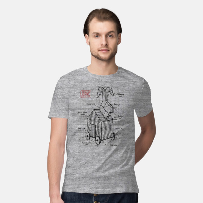 Trojan Rabbit Project-mens premium tee-ducfrench