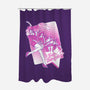 Truly Outrageous!-none polyester shower curtain-hugohugo