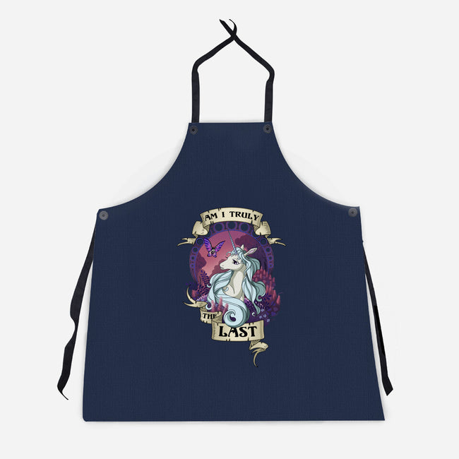 Truly The Last-unisex kitchen apron-etcherSketch