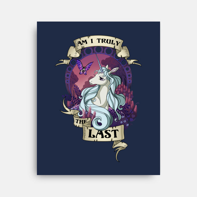 Truly The Last-none stretched canvas-etcherSketch
