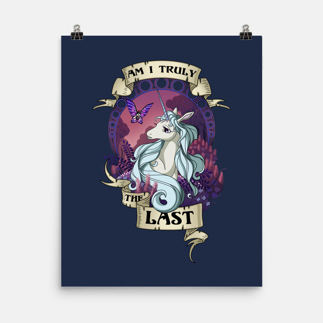 Truly The Last-none matte poster-etcherSketch