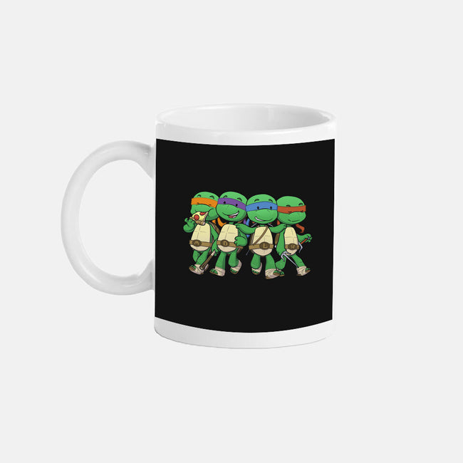Turtle BFFs-none glossy mug-DoOomcat