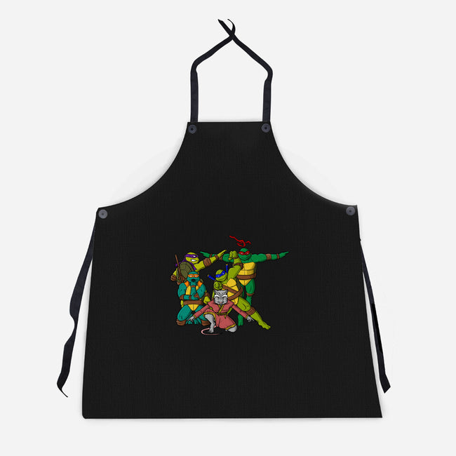 Turtle Force-unisex kitchen apron-MarianoSan