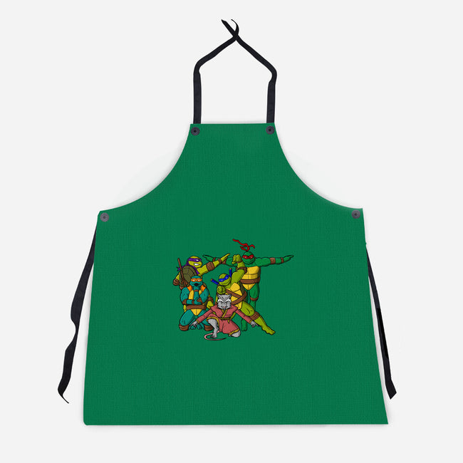 Turtle Force-unisex kitchen apron-MarianoSan