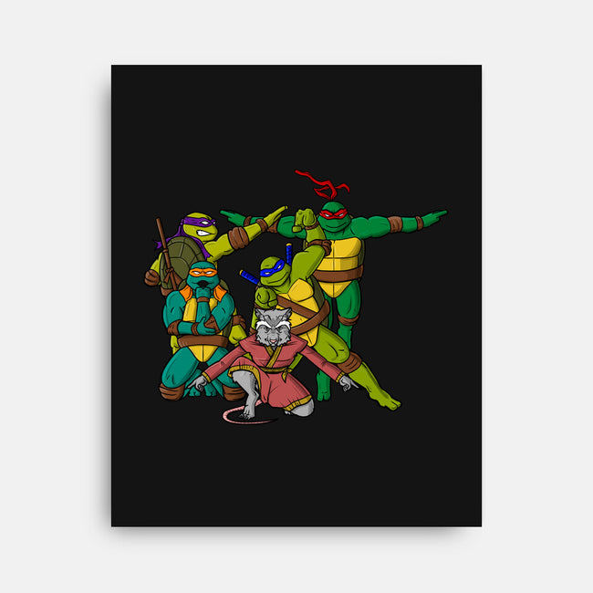 Turtle Force-none stretched canvas-MarianoSan