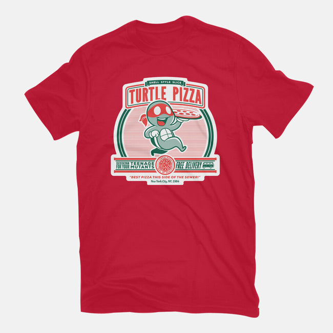 Turtle Pizza-unisex basic tee-owlhaus