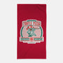 Turtle Pizza-none beach towel-owlhaus