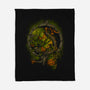 Turtle Titan-none fleece blanket-coldfireink