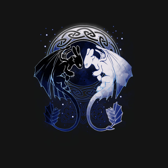 Two Dragons-none stretched canvas-xMorfina