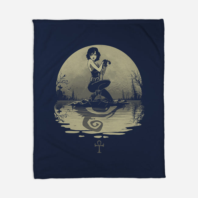 Sailing With Death-none fleece blanket-Rodrigo Gafa