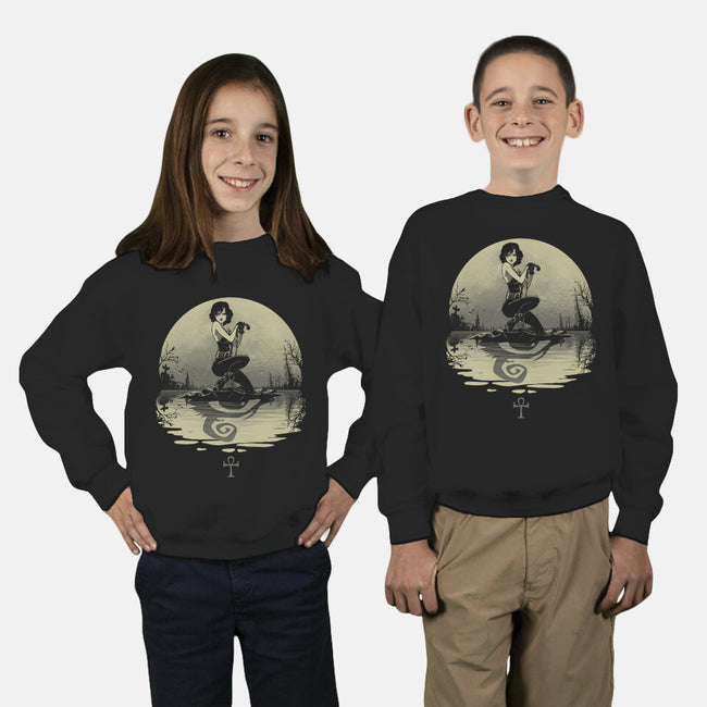 Sailing With Death-youth crew neck sweatshirt-Rodrigo Gafa