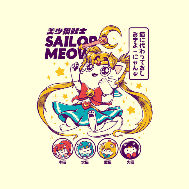 Sailor Meow-none matte poster-ilustrata