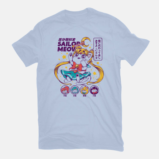 Sailor Meow-mens heavyweight tee-ilustrata
