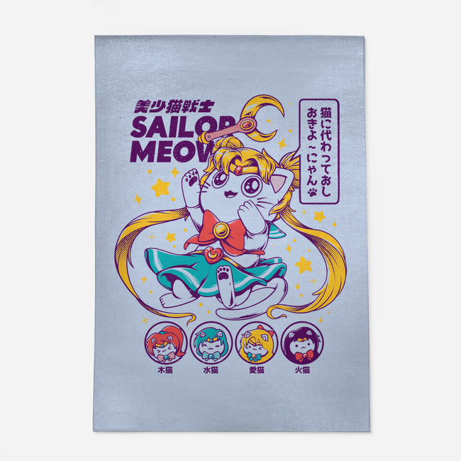 Sailor Meow-none indoor rug-ilustrata