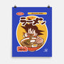 Saiyajin Ramen-none matte poster-mankeeboi