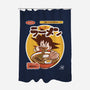 Saiyajin Ramen-none polyester shower curtain-mankeeboi