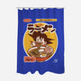 Saiyajin Ramen-none polyester shower curtain-mankeeboi