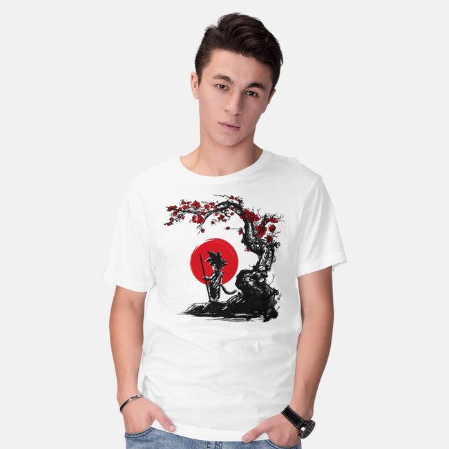 Saiyan Under The Sun-mens basic tee-ddjvigo