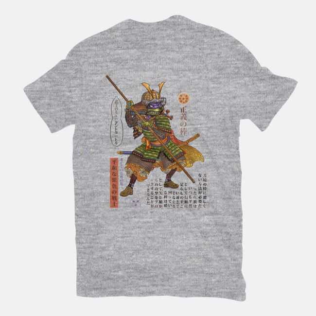 Samurai Donatello-youth basic tee-ChetArt