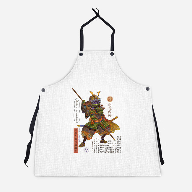 Samurai Donatello-unisex kitchen apron-ChetArt