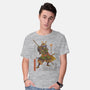 Samurai Donatello-mens basic tee-ChetArt