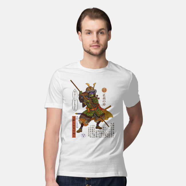 Samurai Donatello-mens premium tee-ChetArt