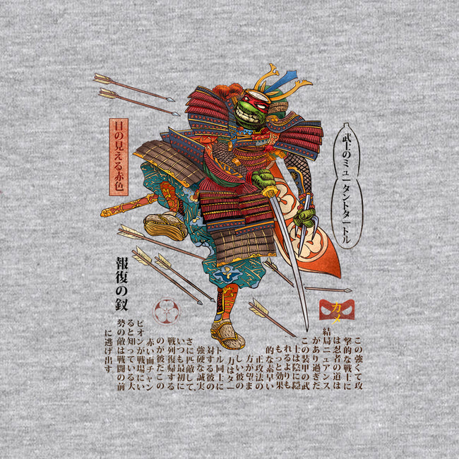 Samurai Raphael-womens basic tee-ChetArt