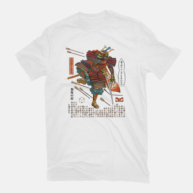 Samurai Raphael-unisex basic tee-ChetArt
