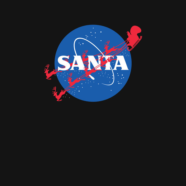 Santa's Space Agency-womens off shoulder tee-Boggs Nicolas