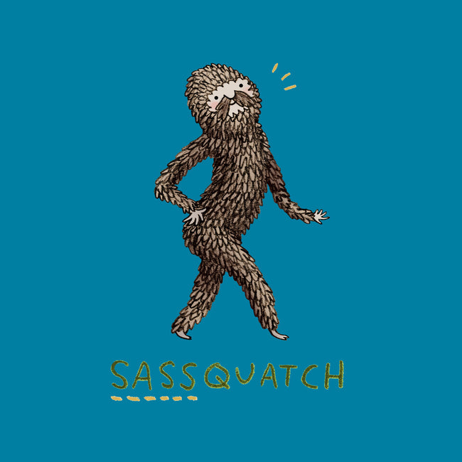 Sassquatch-none fleece blanket-SophieCorrigan