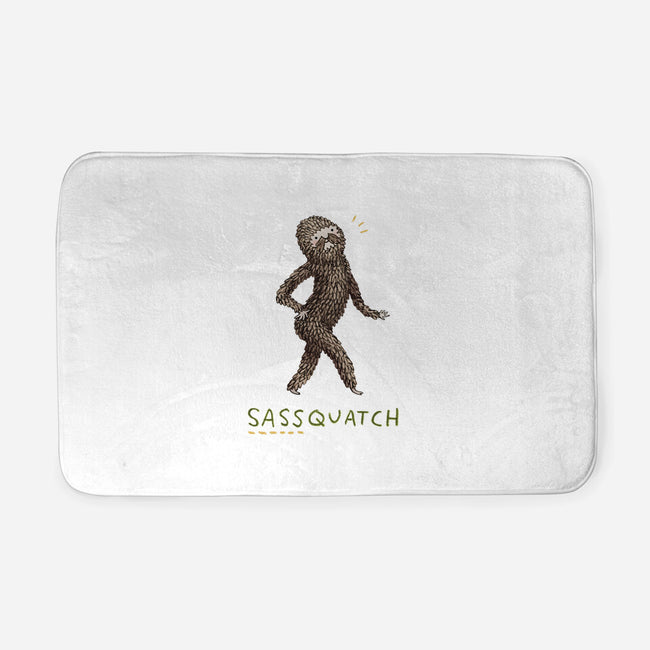 Sassquatch-none memory foam bath mat-SophieCorrigan