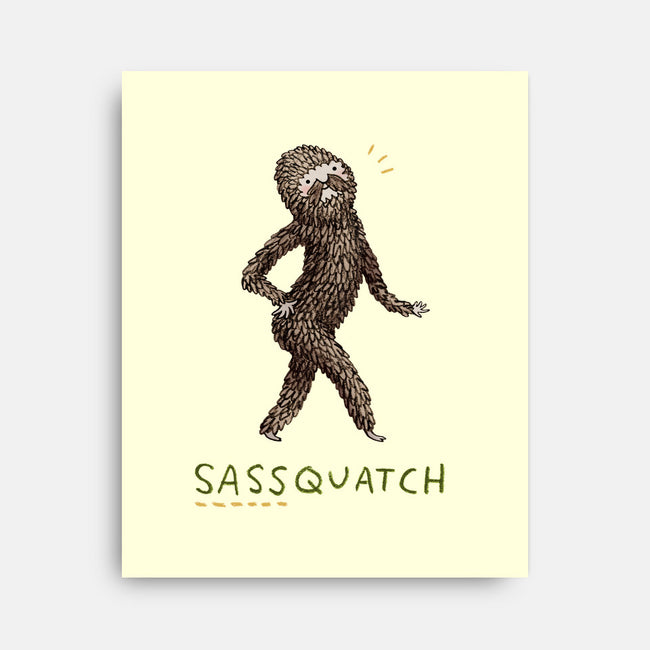 Sassquatch-none stretched canvas-SophieCorrigan