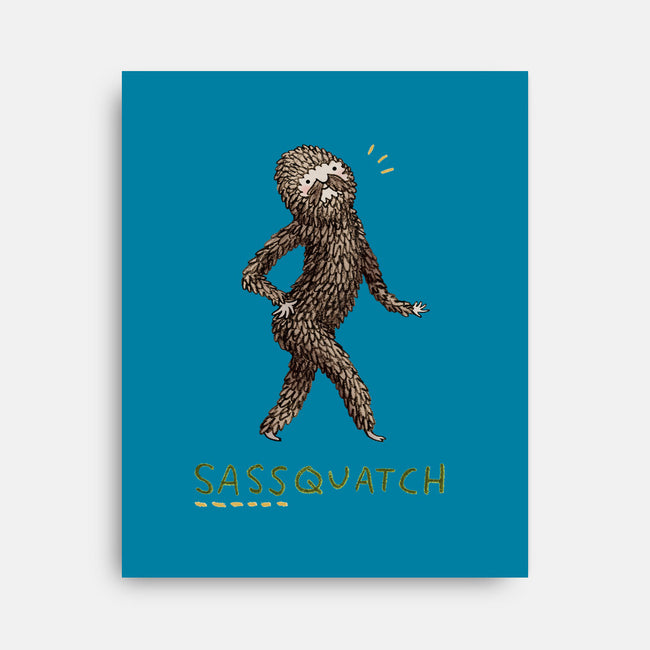 Sassquatch-none stretched canvas-SophieCorrigan