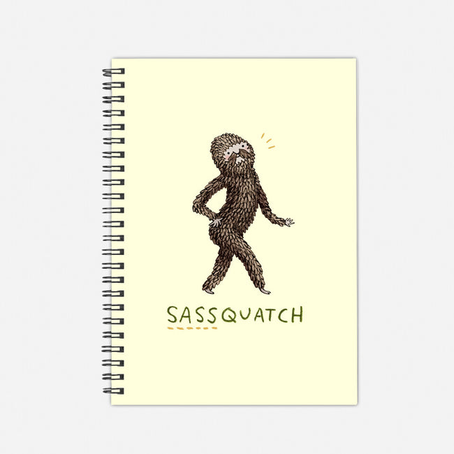 Sassquatch-none dot grid notebook-SophieCorrigan