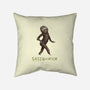 Sassquatch-none non-removable cover w insert throw pillow-SophieCorrigan