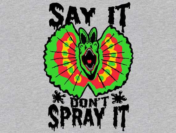 Say It Don't Spray It