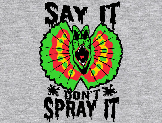 Say It Don't Spray It
