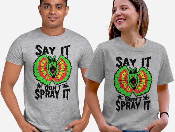 Say It Don't Spray It