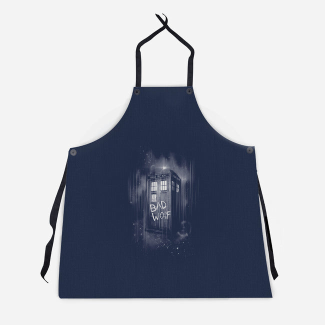 Scattered Through Time and Space-unisex kitchen apron-fanfreak1