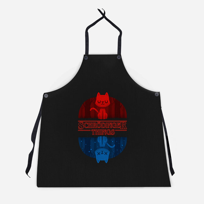 Schrodinger Things-unisex kitchen apron-IdeasConPatatas