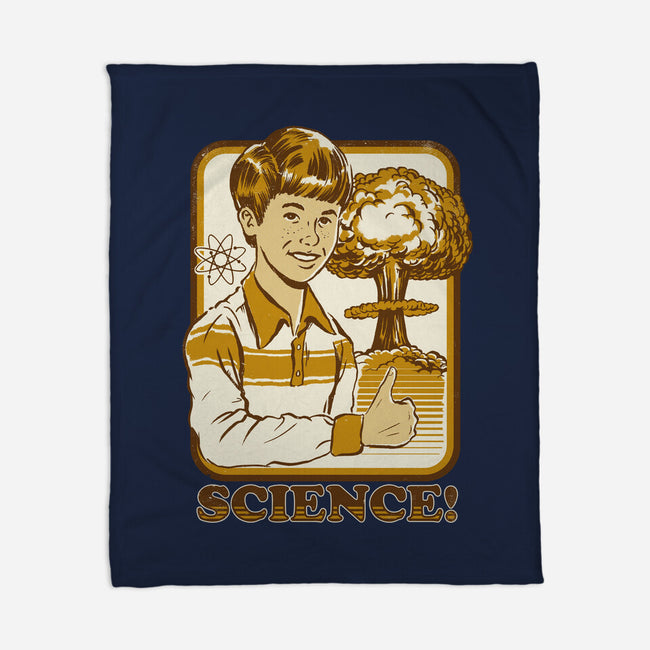 Science Rules-none fleece blanket-Steven Rhodes