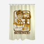 Science Rules-none polyester shower curtain-Steven Rhodes