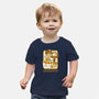 Science Rules-baby basic tee-Steven Rhodes