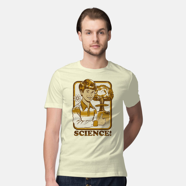 Science Rules-mens premium tee-Steven Rhodes