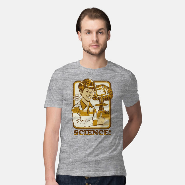Science Rules-mens premium tee-Steven Rhodes