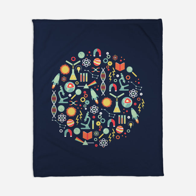 Science Studies-none fleece blanket-robyriker