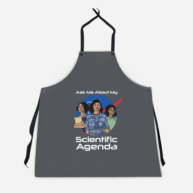 Scientific Agenda-unisex kitchen apron-kalgado